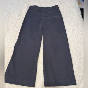 LOFT Slate Palmer Wide Leg Pants Size 8